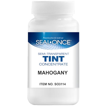 Mahogany Color Tint, 1 Bottle Tint Per Gallon Of Sealer